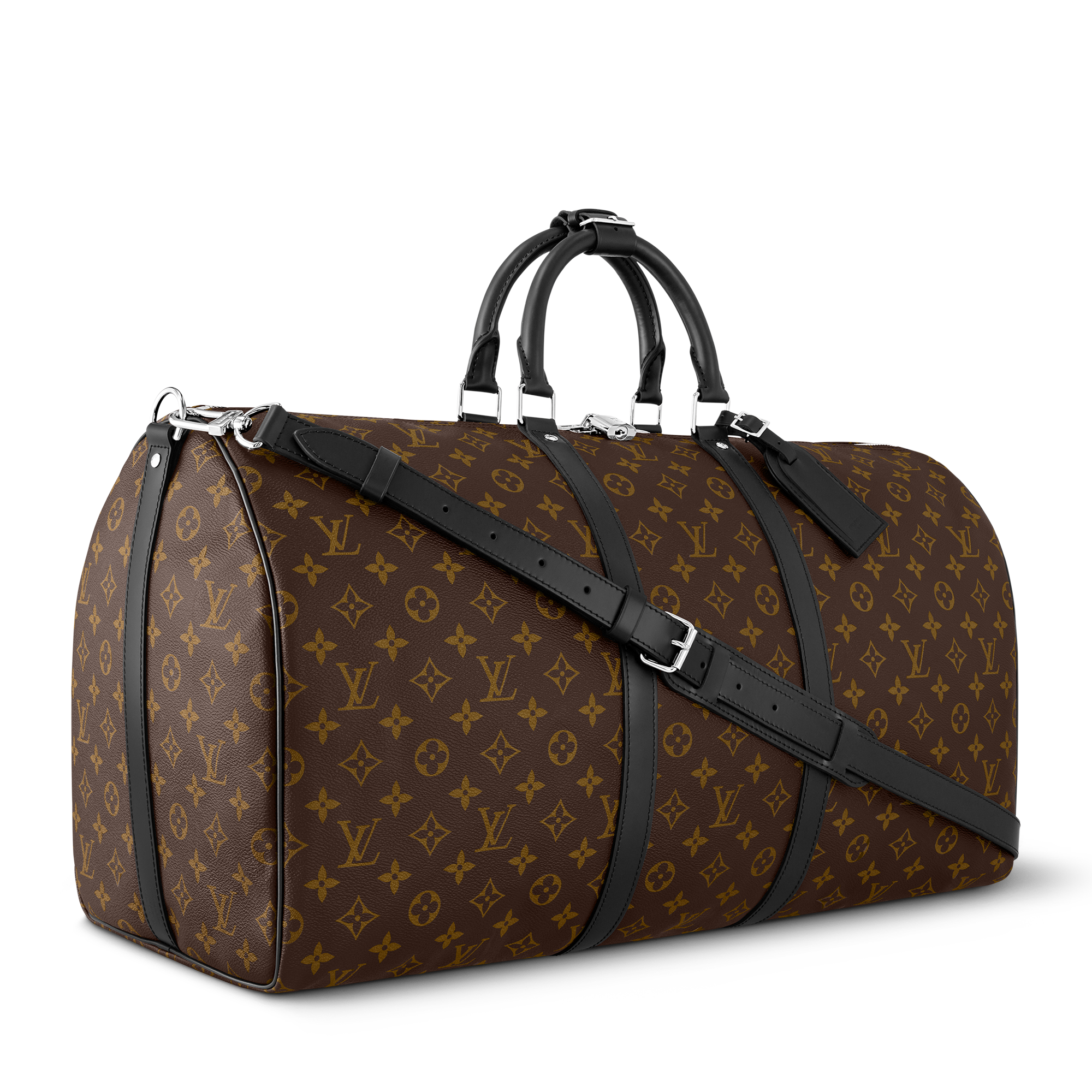 Keepall Bandoulière 55 Monogram Macassar Canvas - Luxury
